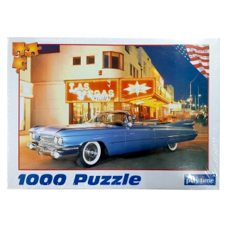 Puzzle Cadillac 1959 d'occasion 1000 pcs - Dès 14 ans | Jeu Change - Ressourcerie du Pays de Gex