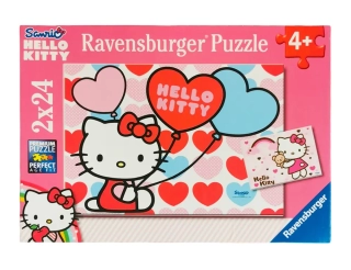 Puzzle Hello Kitty - RAVENSBURGER - Dès 4 ans - Recyclerie Drumettaz