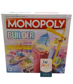 Jeu Monopoly Builder d'occasion - Hasbro Gaming -Dès 8 ans |Jeu Change - Enjoué -  Rejouons Solidaire