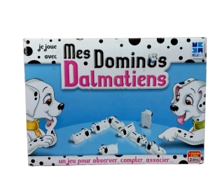 Jeu Dominos Dalmatiens d'occasion - MEGABLEU - Dès 3 ans | Jeu Change - Ressourcerie du Pays de Gex