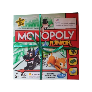 Monopoly Junior d'occasion HASBRO - Dès 5 ans  | JEU CHANGE - ENFIN! RÉEMPLOI