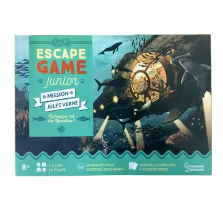 Jeu de société Escape Game Mission Jules Verne d'occasion - Dès 8 ans - Ressourcerie du Pays de Gex