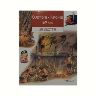 Livre d'occasion "Les Grottes" NATHAN - Dès 6 ans | Jeu Change - Enjoué -  Rejouons Solidaire