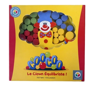 Jeu CooCoo Clown Equilibriste d'occasion - Dès 3 ans | Jeu Change - Ressourcerie du Pays de Gex