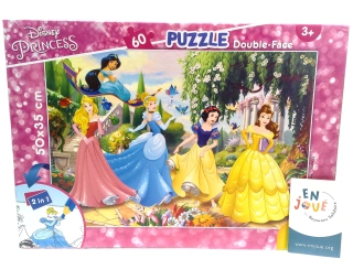 Puzzle Disney Princesses 60 pcs - Lisciani - Des 3 ans | Jeu Change - Enjoué -  Rejouons Solidaire