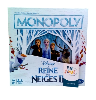 Monopoly La Reine des Neiges 2 d'occasion - Hasbro Gaming - Dès 8 ans - Enjoué -  Rejouons Solidaire