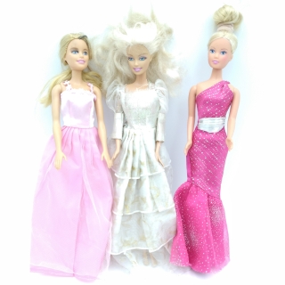 Lot de 3 Barbie d'occasion - Mattel - Dès 3 ans - La Ressourcerie du TransiStore