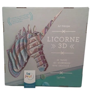 Kit Licorne 3D d'occasion - Hachette | Jeu Change - Enjoué -  Rejouons Solidaire