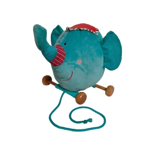 Jouet à Tirer d'occasion Parade - Albert l'Éléphant - Dès 2 ans - Copains des jouets