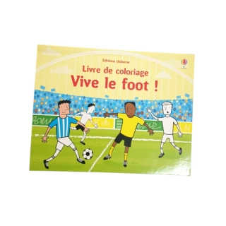 Livre de coloriage pour enfant Vive Le Foot ! d'occasion - Dès 5 ans - Jeu Change