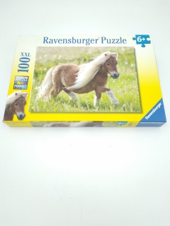 Puzzle poney d'occasion 100 pcs RAVENSBURGER - Dès 6 ans  | Jeu Change - La Ressourcerie du TransiStore