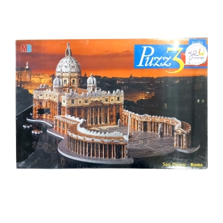 Puzzle 3D Place St Pierre de Rome d'occasion - Dès 12 ans | Jeu Change - Ressourcerie du Pays de Gex