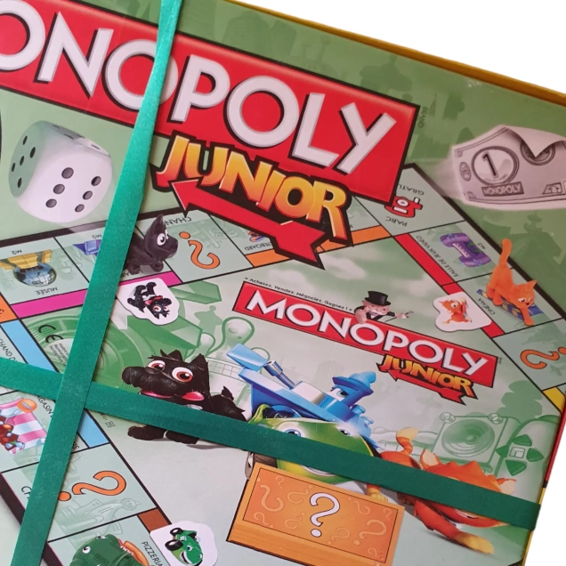 Monopoly Junior d'occasion HASBRO - Dès 5 ans  | JEU CHANGE
