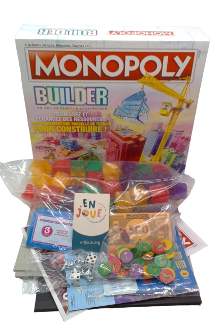 Jeu Monopoly Builder d'occasion - Hasbro Gaming -Dès 8 ans |Jeu Change