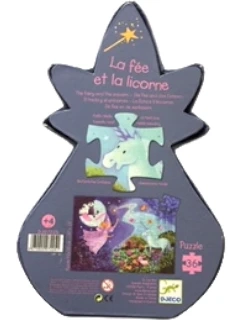 Puzzle La Fée et La Licorne 36 pcs d'occasion - Dès 4 ans | Jeu Change