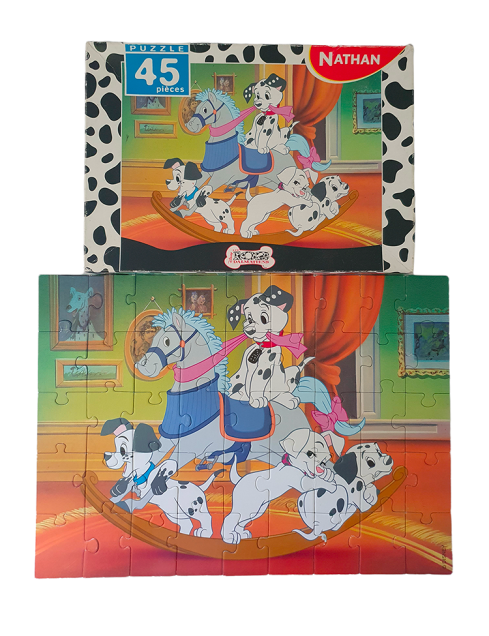 Lot 2 puzzles Disney - NATHAN - Dès 6 ans