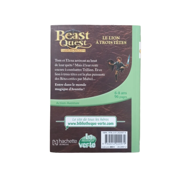Beast Quest 14 - Le lion à trois têtes d'occasion - Dès 6 ans