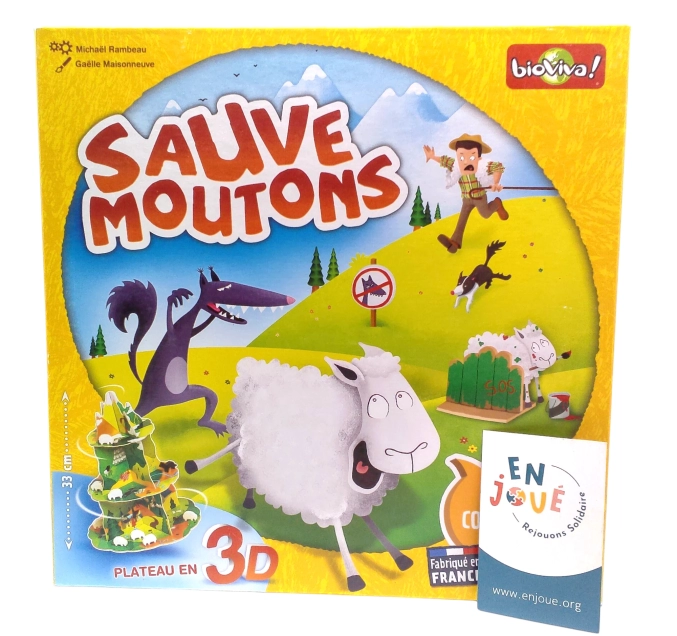 Jeu Sauve Moutons d'ocacsion - BioViva - Dès 5 ans | Jeu Change