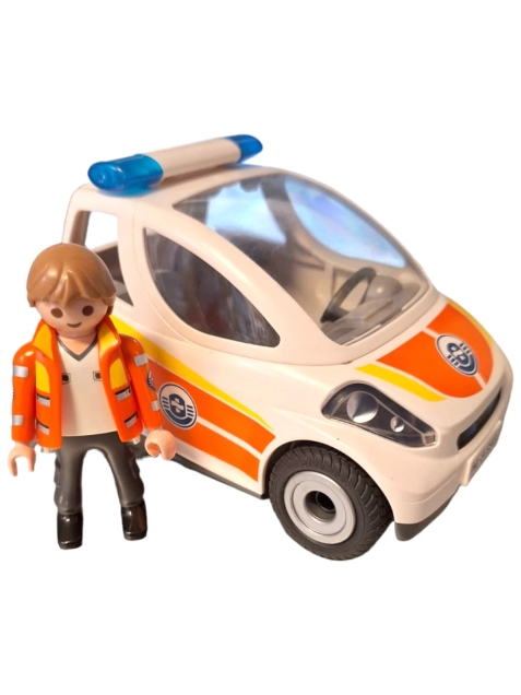 Voiture ambulancier d'occasion - Playmobil - Dès 4 ans | Jeu Change