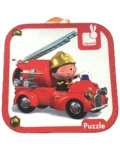 Valisette 4 puzzles Camion Léon d'occasion - Dès 3 ans | Jeu Change