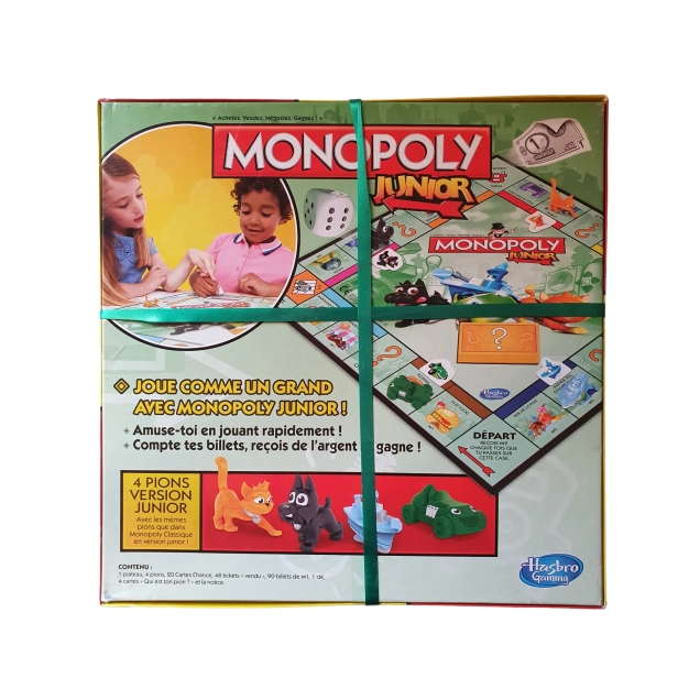 Monopoly Junior d'occasion HASBRO - Dès 5 ans  | JEU CHANGE