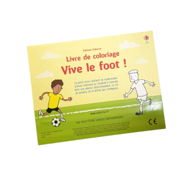 Livre de coloriage pour enfant Vive Le Foot ! d'occasion - Dès 5 ans