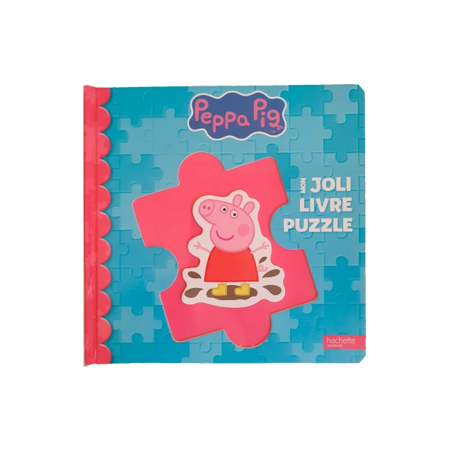 Lot de 2 livres puzzles d'occasion Peppa Pig HACHETTE - Dès 3 ans